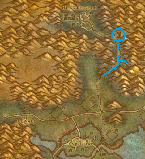 Crusader Enchant Map Location